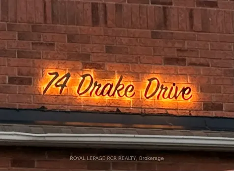 74 Drake Drive Barrie ON L4N 8X4
