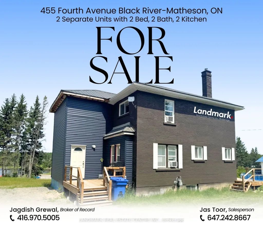 455 Fourth Avenue Black River-matheson ON P0K 1N0