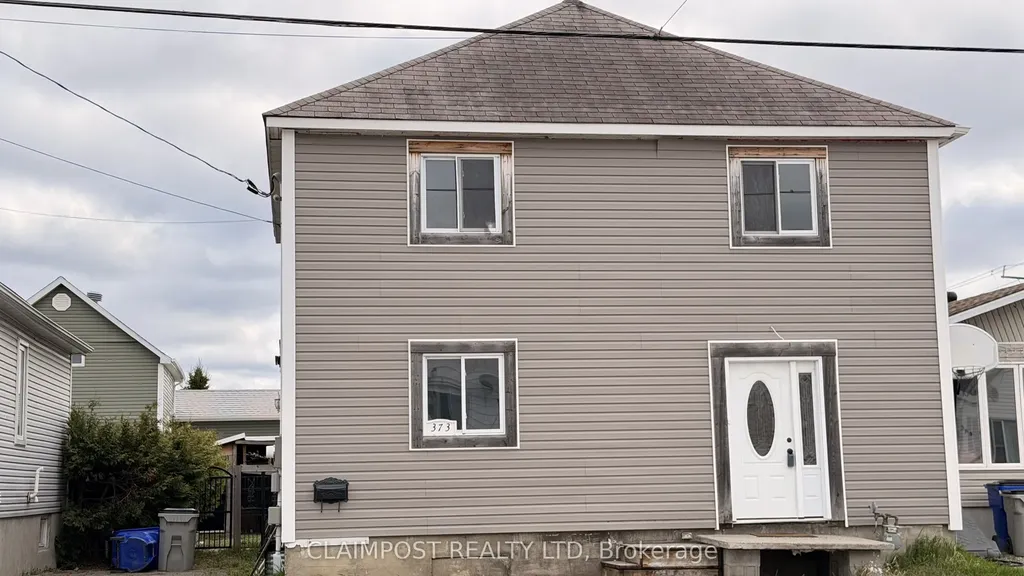 373 Commercial Avenue Timmins ON P4N 2X8