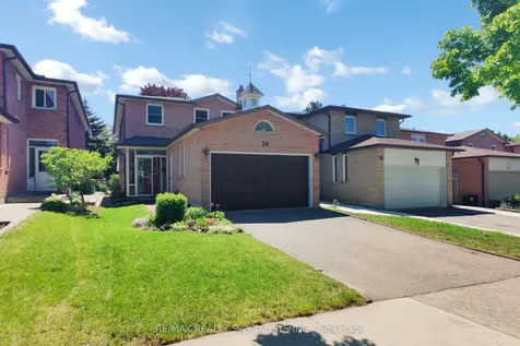34 Schubert Crescent Brampton ON L6Y 2R1