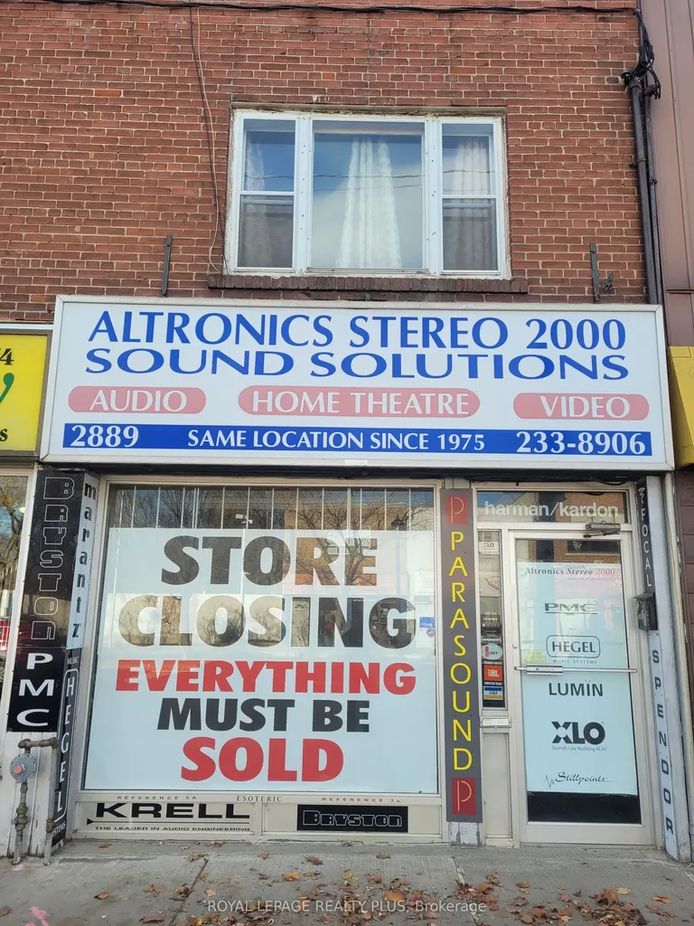2889 Bloor Street W Toronto ON M8X 1B3