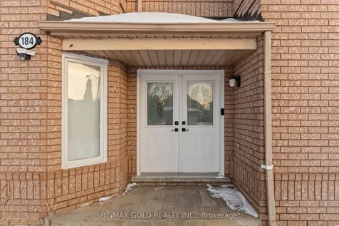 184 Mountainberry Road Brampton ON L6R 2L2