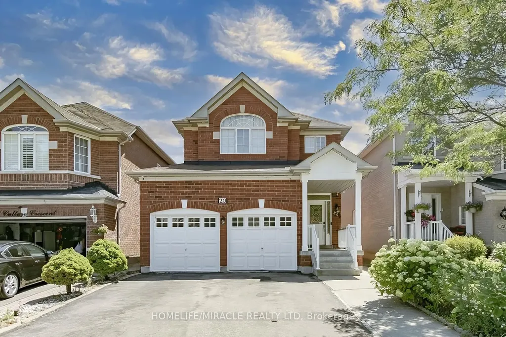 20 Culture Crescent Brampton ON L6X 4V4