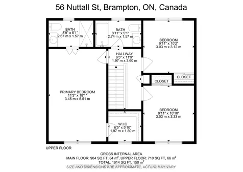 56 Nuttall Street Brampton ON L6S 4V4