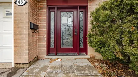 43 Bromley Crescent Brampton ON L6T 1Z2