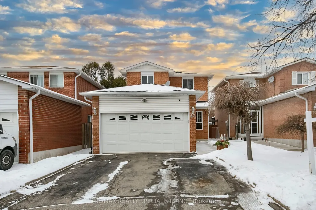 57 Ecclestone Drive Brampton ON L6X 3N2