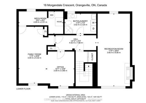 18 Morgandale Crescent E Orangeville ON L9W 3C7