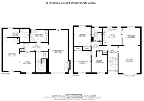 18 Morgandale Crescent E Orangeville ON L9W 3C7