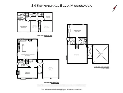 34 Kenninghall Boulevard Mississauga ON L5N 1J4