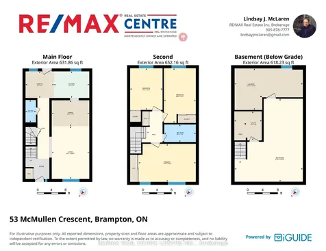 53 Mcmullen Crescent Brampton ON L6S 3M2