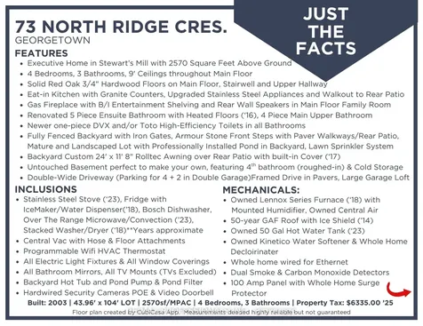73 North Ridge Crescent Halton Hills ON L7G 6E6
