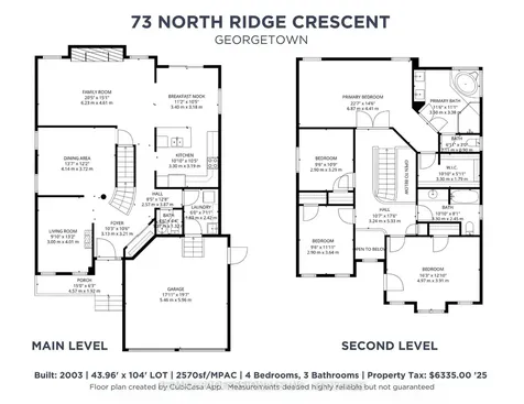 73 North Ridge Crescent Halton Hills ON L7G 6E6