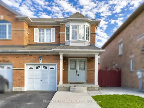 105 Spicebush Terrace Brampton ON L6X 0J5