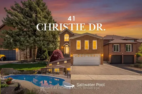41 Christie Drive Brampton ON L6Z 3J6