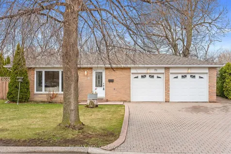 71 Belmont Drive Brampton ON L6T 2K5