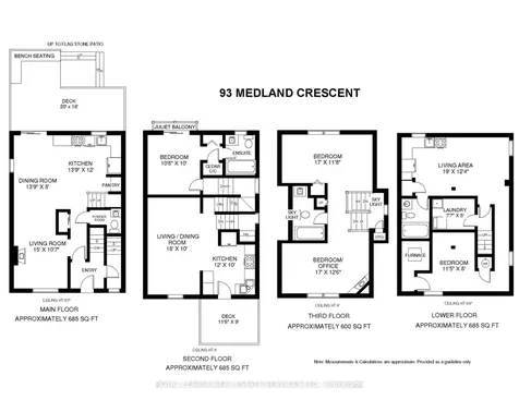 93 Medland Crescent Toronto ON M6P 2N3