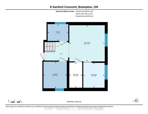 8 Sanford Crescent Brampton ON L6X 2C3