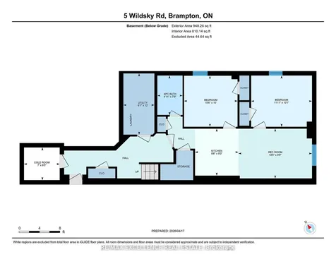 5 Wildsky Road Brampton ON L6Y 5P6