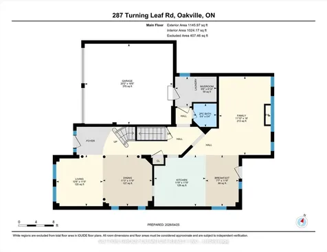 287 Turning Leaf Road Oakville ON L6L 6V5