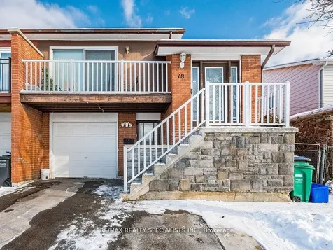 18 Ashford Court Brampton ON L6V 2Z1