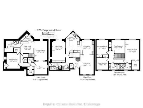 1375 Falgarwood Drive Oakville ON L6H 2P4