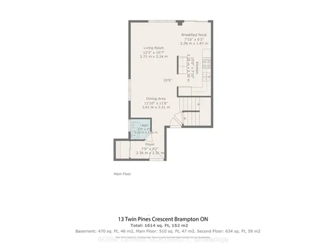 13 Twin Pines Crescent Brampton ON L7A 1M6
