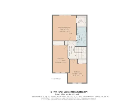 13 Twin Pines Crescent Brampton ON L7A 1M6
