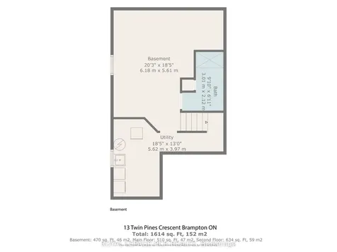 13 Twin Pines Crescent Brampton ON L7A 1M6
