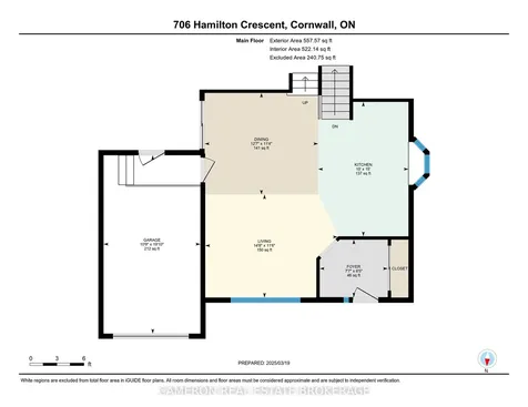 706 Hamilton Crescent Cornwall ON K6H 6V5