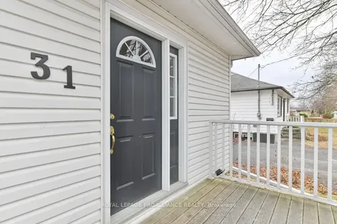 31 Lemoine Street Belleville ON K8P 4G8