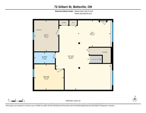 72 Gilbert Street Belleville ON K8P 3H2