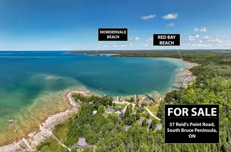 37 Reid's Pt Road N/a South Bruce Peninsula ON N0H 2T0