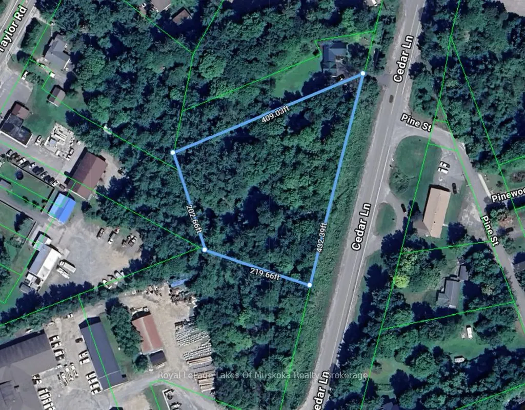 00 Cedar Lane W Bracebridge ON P1L 1J9