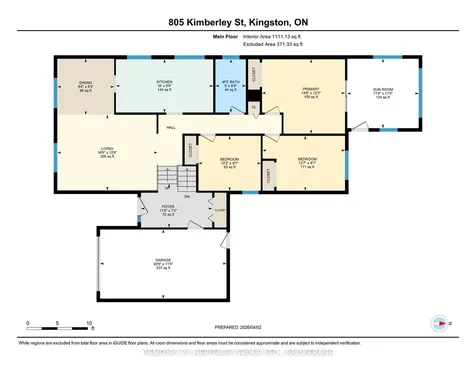 805 Kimberley Street Kingston ON K7P 1C4