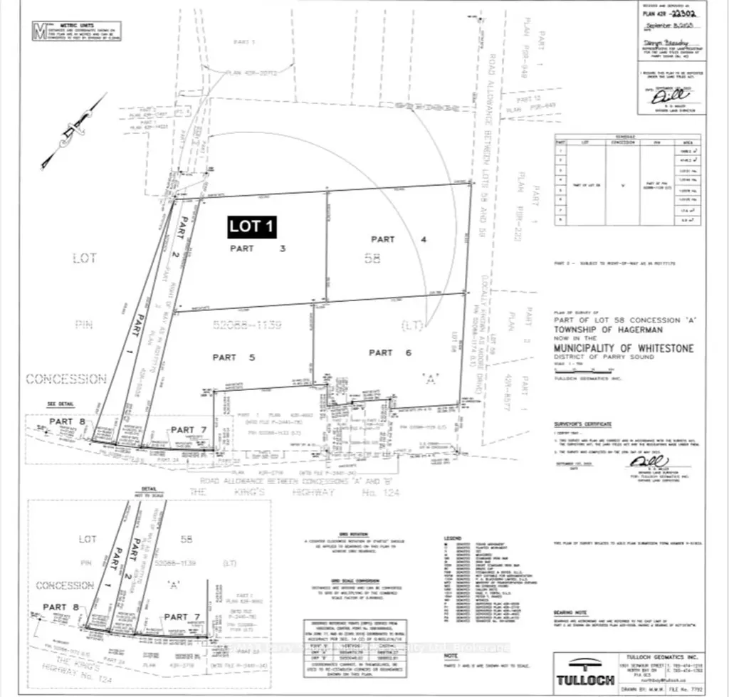 Lot 1 Unnamed Road Whitestone ON P0A 1G0