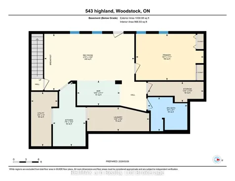 543 Highland Drive Woodstock ON N4S 5X1
