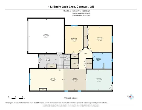183 Emily Jade Crescent Cornwall ON K6K 0B6