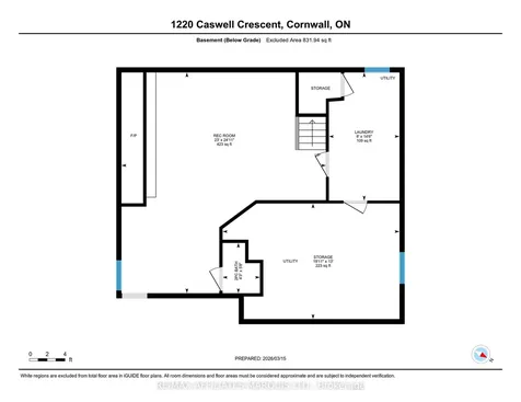 1220 Caswell Crescent Cornwall ON K6J 4V6