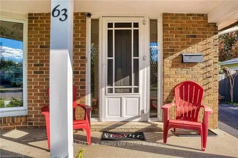 63 Kathryn Crescent Stratford ON N5A 6W9