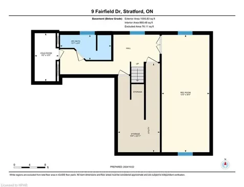 9 Fairfield Drive Stratford ON N5A 0A5
