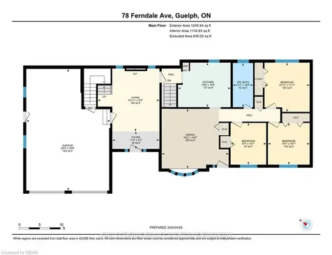 78 Ferndale Avenue Guelph ON N1E 1B5