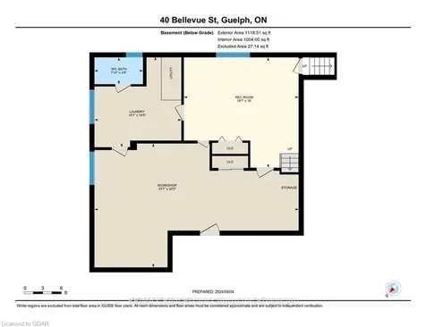40 Bellevue Street Guelph ON N1G 1E8
