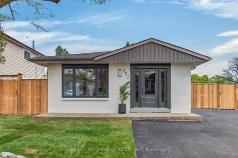 257 Queen Victoria Drive Hamilton ON L8W 1G4