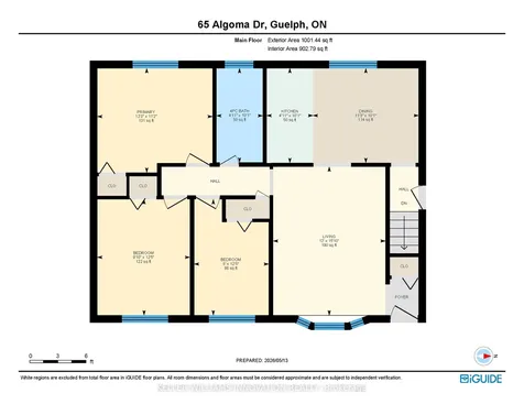 65 Algoma Drive Guelph ON N1E 1C8