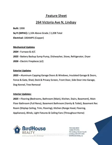 264 Victoria Avenue N Kawartha Lakes ON K9V 6B9