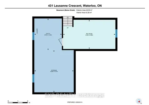 431 Lausanne Crescent Waterloo ON N2T 2X6
