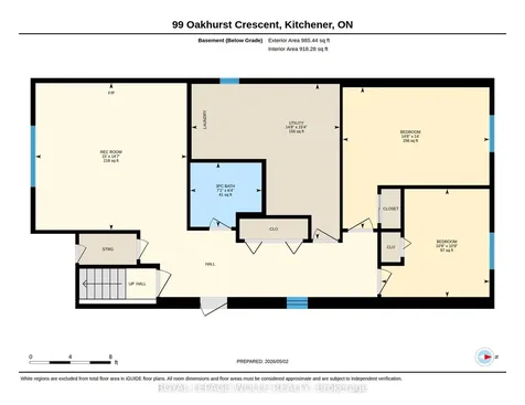 99 Oakhurst Crescent Waterloo ON N2B 3K2