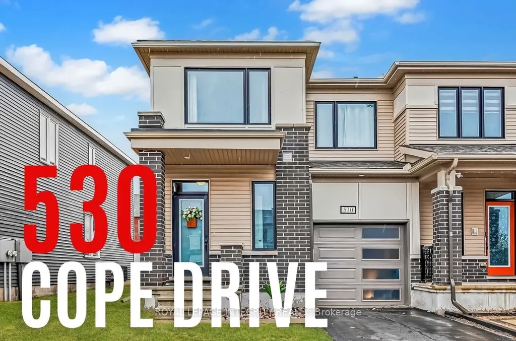 530 Cope Drive Kanata ON K2V 0N8