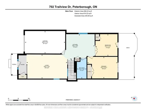702 Trailview Drive Peterborough ON K9J 8P2