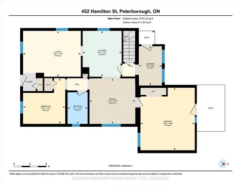 452 Hamilton Street Peterborough ON K9J 4B9